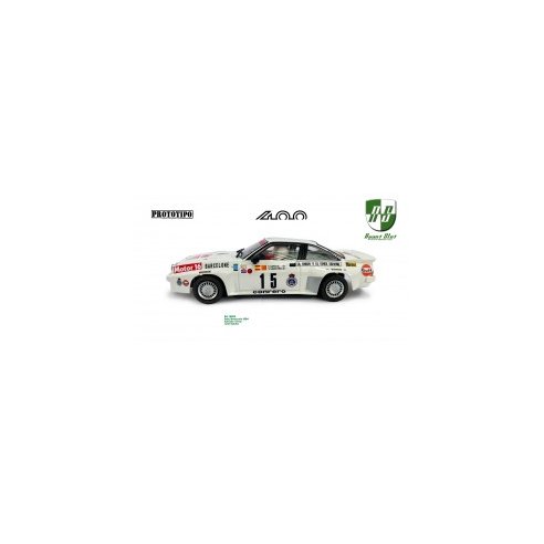 Opel Manta - Rally Montecarlo 1984 n.15 - Salvador Servia, Jordi Sabater