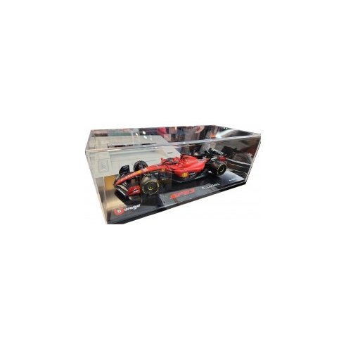 Burago 1/18 Ferrari - F1 SF-23 Team Scuderia Ferrari #16 Season 2023 Charles Leclerc - Con Vetrina - With Showcase - Red Black