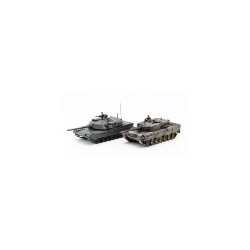 Hasegawa 1/72 M-1 Abrams & Leopard 2 "NATO Main Battle Tank Combo"