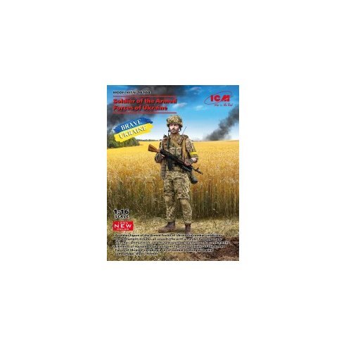 ICM 1/16 Soldier of the Armed Forces of Ukraine (100% new molds)