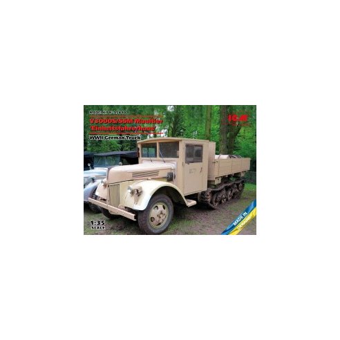 ICM 1/35 V3000S/SSM Maultier ''Einheitsfahrerhaus'', WWII German Truck