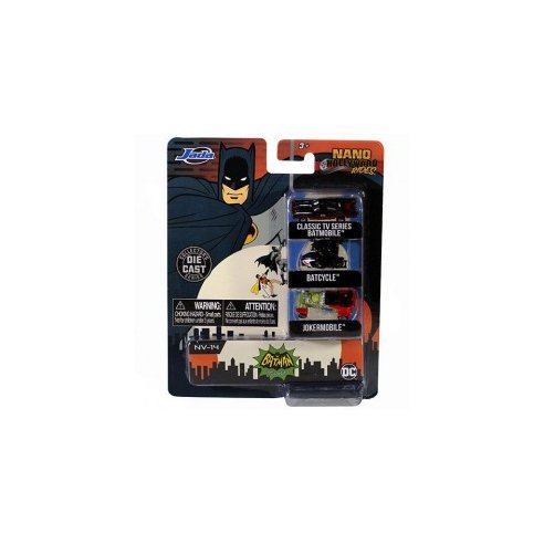 JADA Batcave Nano Scene con 7 personaggi in die-cast