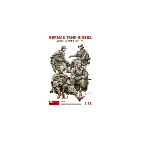 MINI ART 1/35 German Tank Riders (Winter Uniform 1944-45)