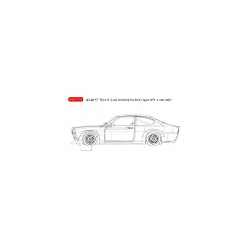 REVOSLOT Opel Kadett GT/E - White Kit Type A (circuit)