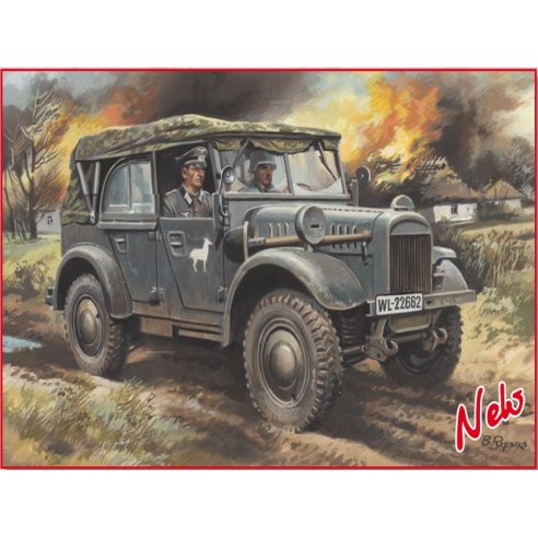 ICM 1/35 Ie.gl.Einheits.Pkw (kfz.1) Stower