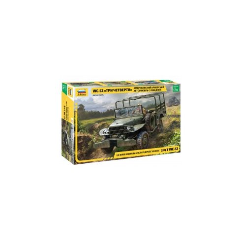 Zvezda 1/35 US WWII Military Multipurpose Vehicle 3/4 T WC-52