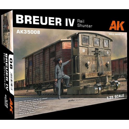 AK INTERACTIVE 1/35 Breuer IV Rail Shunter