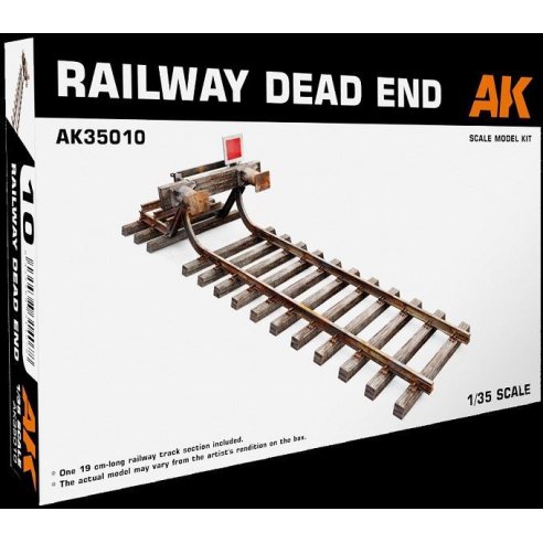 AK INTERACTIVE 1/35 Railway Dead End