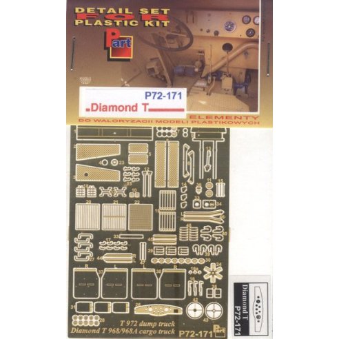 P art Fotoincisione 1/72  P72-171 Diamond T