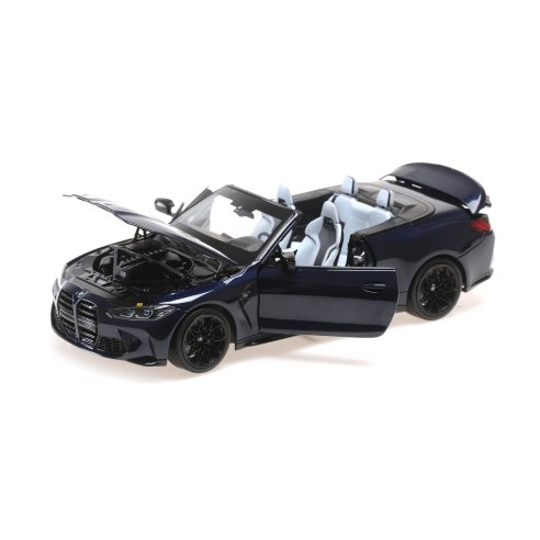 Minichamps BMW M4 CABRIOLET BLUE METALLIC 2020 1/18