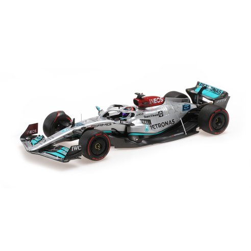 Minichamps MERCEDES AMG W13 GEORGE RUSSELL SPAIN GP 2022 1/18