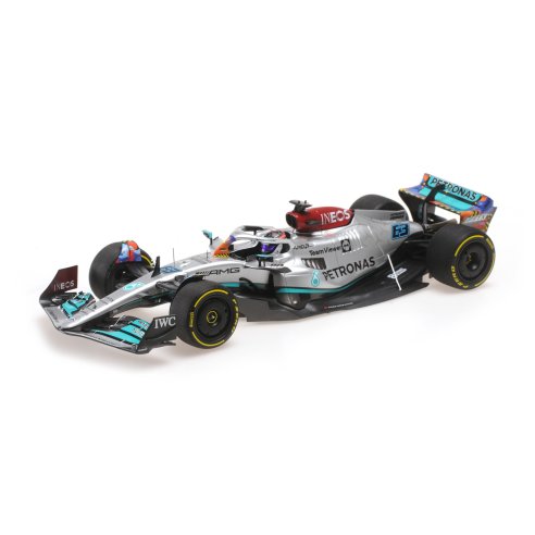 Minichamps MERCEDES AMG W13 GEORGE RUSSELL MIAMI GP 2022 1/18