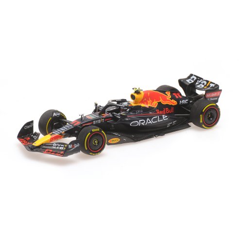 Minichamps RED BULL RB18 SERGIO PEREZ WINNER MONACO GP 2022 1/18