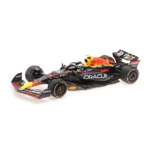 Minichamps RED BULL RB18 SERGIO PEREZ 2ND PLACE BELGIAN GP 2022 1/18