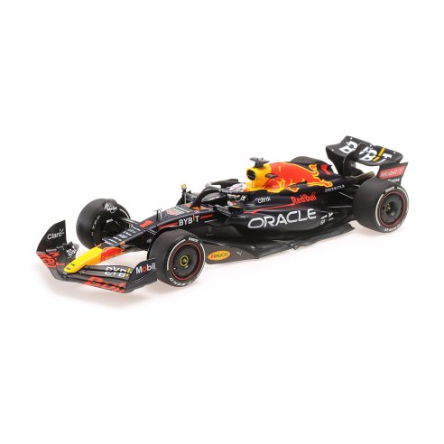 Minichamps RED BULL RACING RB18 MAX VERSTAPPEN WINNER AUSTIN GP WORLD CHAMPION 2022 1/18