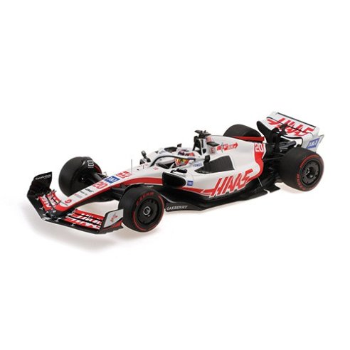 Minichamps HAAS F1 TEAM VF-22 KEVIN MAGNUSSEN POLE POSITION BRAZILIAN GP 2022 1/18