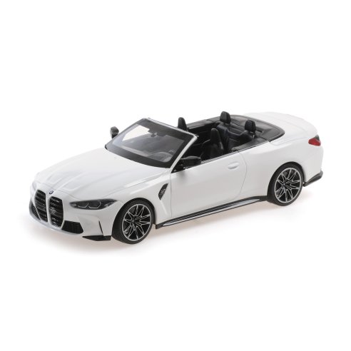 Minichamps BMW M4 CABRIOLET WHITE 2021 1/18