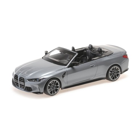 Minichamps BMW M4 CABRIOLET GREY METALLIC 2021 1/18