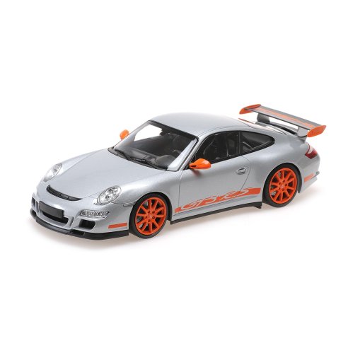 Minichamps PORSCHE 911 GT3 RS SILVER 2007 1/18