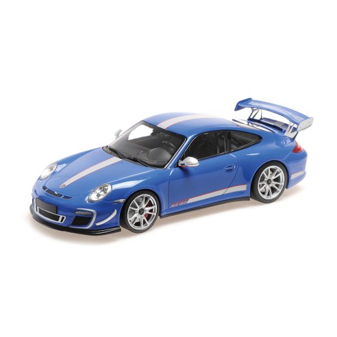 Minichamps PORSCHE 911 GT3 RS 4.0 BLUE 2011 1/18