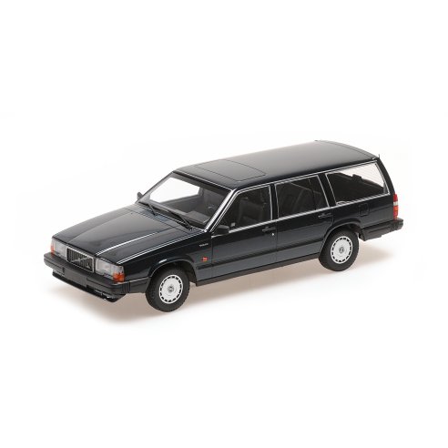 Minichamps VOLVO 740 GL BREAK DARK GREEN METALLIC 1986 1/18