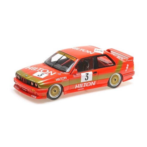 Minichamps BMW M3 SCHNITZER-BMW ROBERTO RAVAGLIA WINNER MACAU GUIA RACE 1987 1/18