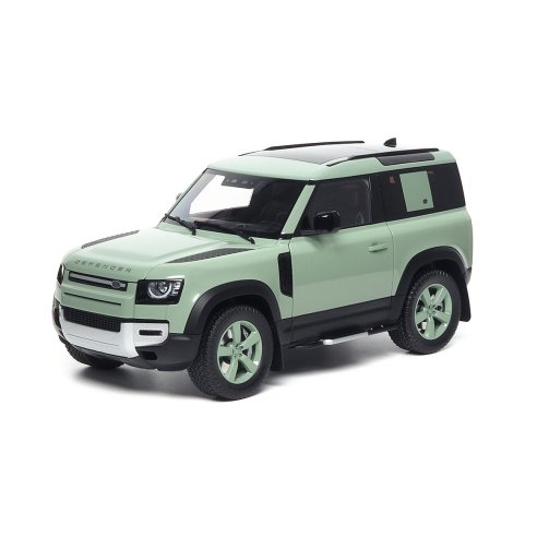 ALMOST REAL LAND ROVER DEFENDER 90 GREEN 75TH LIMITED EDITION 2023 1/18