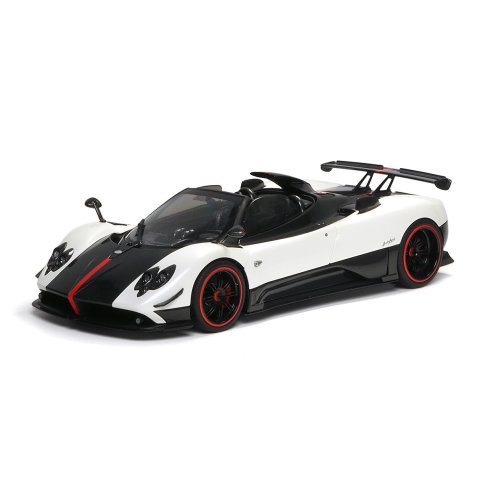 ALMOST REAL PAGANI ZONDA CINQUE ROADSTER BIANCO BENNY 2009 1/18