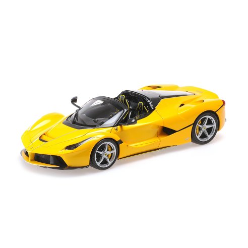 BBR MODELS FERRARI LAFERRARI APERTA GIALLO TRISTRATO 1/18