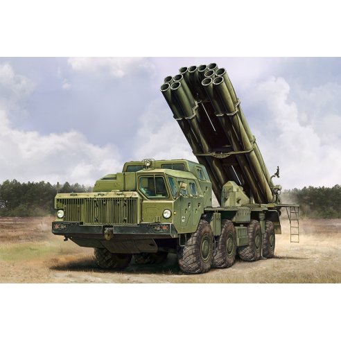 HOBBY BOSS kit RUSSIAN 9A52-2 SMERCH-M MULTIPLE ROCKET LAUNCHER OF RSZO 9K58 SMERCH MRLS 1/72