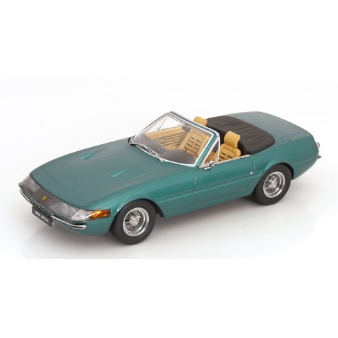 KK-Scale FERRARI 365 GTS DAYTONA SPYDER 1.SERIES GREEN METALLIC 1969 1/18