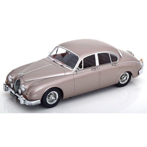 KK-Scale JAGUAR MKII 3.8 LHD PEARL SILVER 1959 1/18