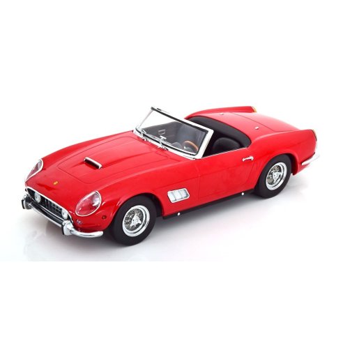 KK-Scale FERRARI 250 GT CALIFORNIA SPYDER EUROPE VERSION RED 1960 1/18