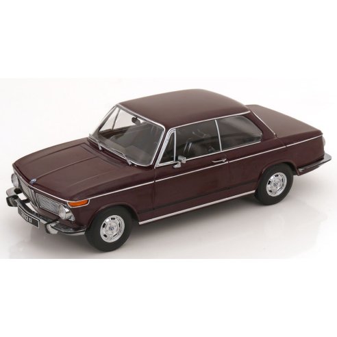 KK-Scale BMW 2002 TI 1.SERIES DARK RED 1971 1/18