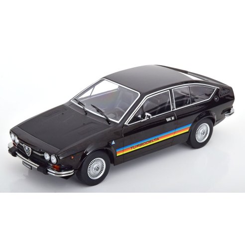 KK-Scale ALFA ROMEO 2000 GTV TURBODELTA BLACK 1979 1/18