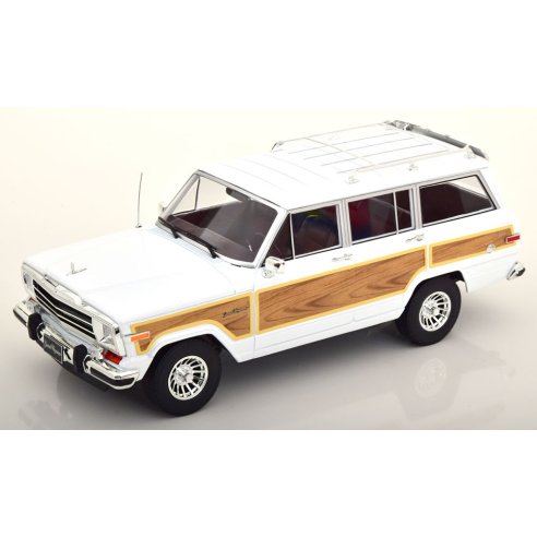 KK-Scale JEEP GRAND WAGONEER WHITE 1989 1/18