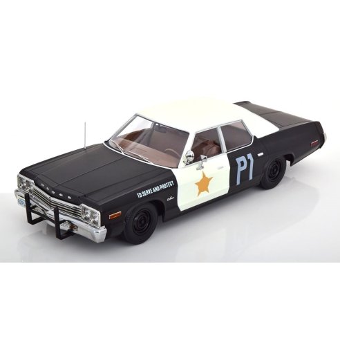 KK-Scale DODGE MONACO 1974 BLUESMOBILE LOOK A LIKE 1/18