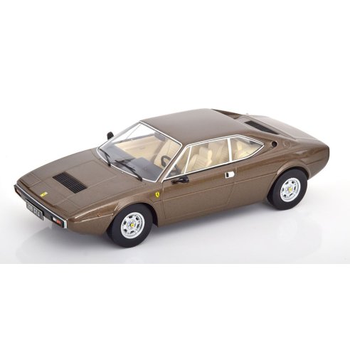 KK-Scale FERRARI 208 GT4 BROWN METALLIC 1975 1/18