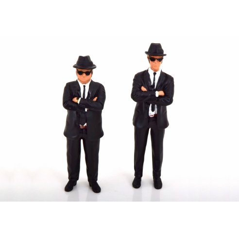 KK-Scale FIGURINE SET WITH JAKE AND ELWOOD 1/18