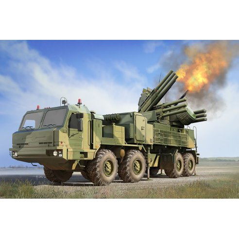 TRUMPETER KIT 72V6 OF 96K6 PANTSIR-S1 SPAAGM BAZ-6909 1/35