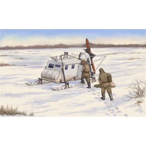 TRUMPETER KIT SOVIET NKL-16 ARMOURED AEROSAN 1/35