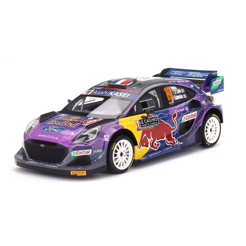 TSM Model True Scale Miniatures FORD PUMA RALLY1 #19 M-SPORT FORD WRT WINNER RALLY MONTE CARLO 2022 TOP SPEED 1/18