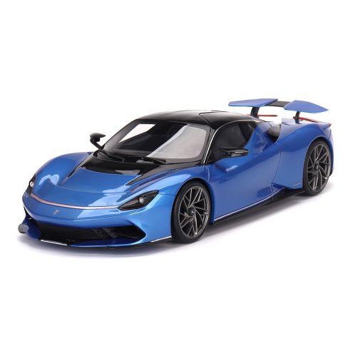 TSM Model True Scale Miniatures AUTOMOBILI PININFARINA BATTISTA GENEVA WORLD PREMIERE 2019 EDITION ICONICA BLU TOP SPEED 1/18