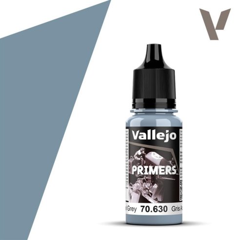 VALLEJO FONDO PRIMER STEEL GREY 18 ML