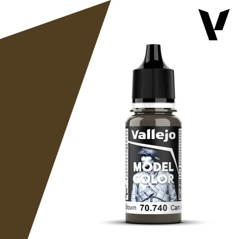 VALLEJO CAMOUFLAGE MIDDLE BROWN 18 ML