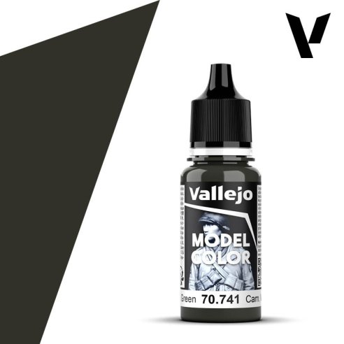 VALLEJO CAMOUFLAGE BLACK GREEN 18 ML