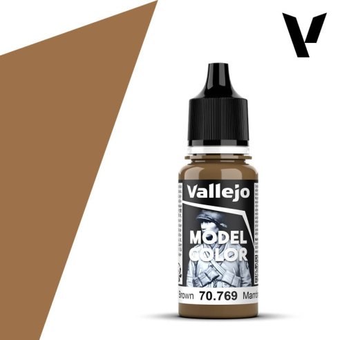 VALLEJO MUSTARD BROWN 18 ML