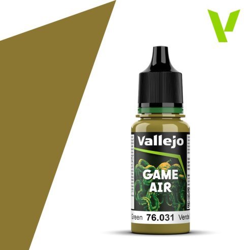 VALLEJO GAME AIR CAMOUFLAGE GREEN 18 ML