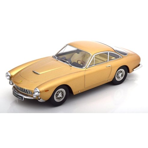 KK-Scale FERRARI 250 GT LUSSO GOLD METALLIC 1962 FERRARI MUSEUM MODENA 1/18