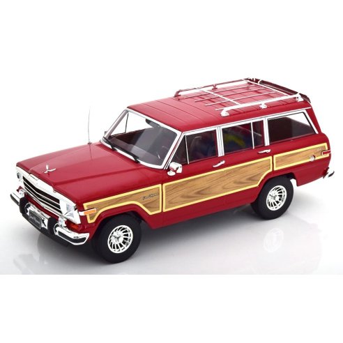 KK-Scale JEEP GRAND WAGONEER RED 1989 1/18